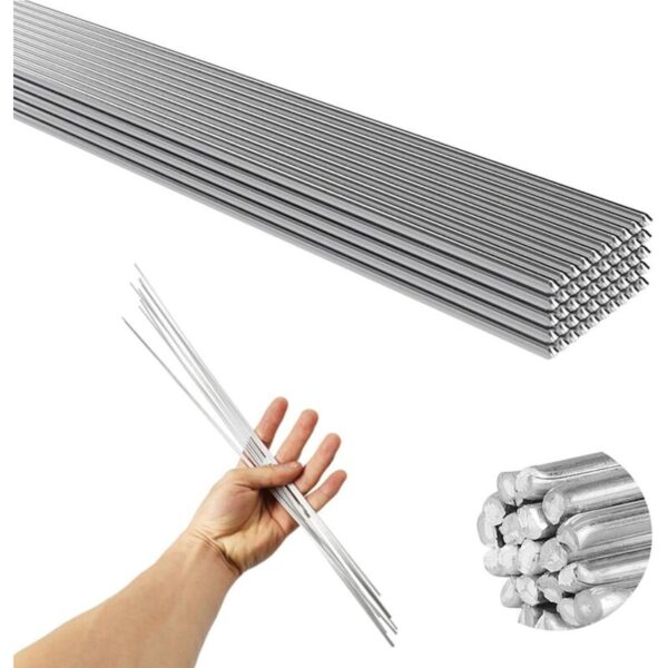Baguettes aluminium CYSLMUK en tiges argentées pour le travail de l’aluminium