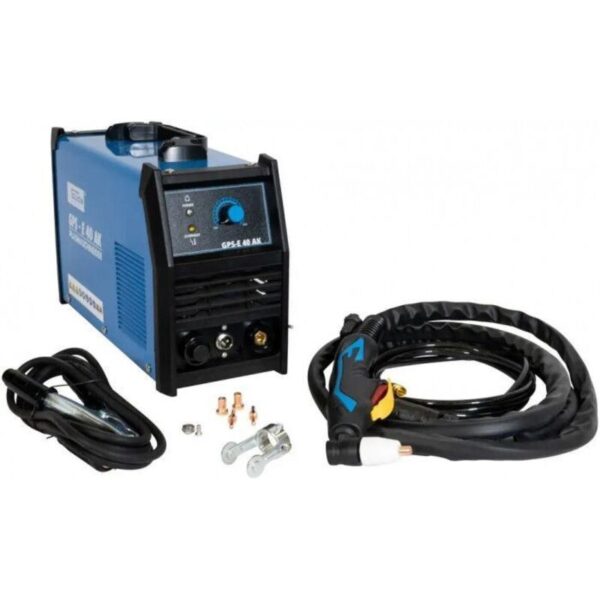 Découpeur plasma Güde GPS-E 40 AK compact pour découper plusieurs métaux