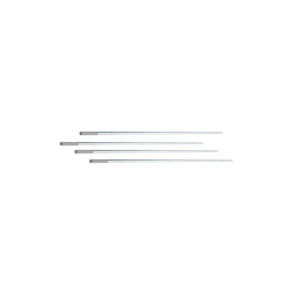 Électrode tungstène WC20 Binzel grise en diamètre 1,0 mm, boîte de dix