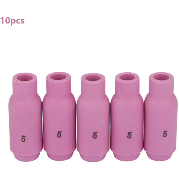Buse céramique ZOTERNEN 10N46 pour torche de soudage TIG, lot de dix pièces