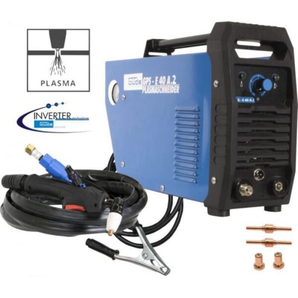 Découpeur plasma Güde GPS-E 40 A.2 compact pour la découpe des métaux