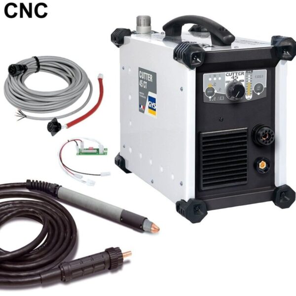 Découpeur plasma GYS 014787 présenté sans torche pour travaux de découpe