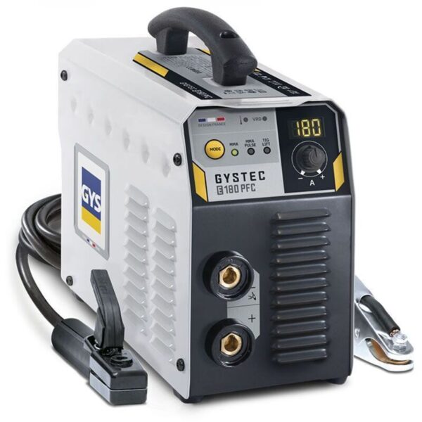 Poste GYS GYSTEC E180 PFC avec écran numérique et coffret de transport