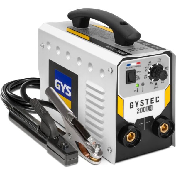 Poste à souder GYSTEC 200 LA MMA inverter avec valise et accessoires