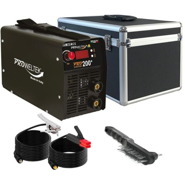 Poste à souder PRO200 Proweltek inverter MMA compact avec commandes numériques