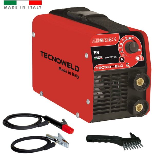 Poste à souder MMA Tecnoweld en mallette avec accessoires et câbles inclus