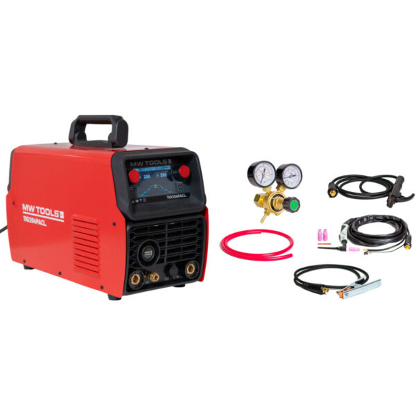 Poste à souder MW Tools TIG206PACL avec écran LCD et commandes
