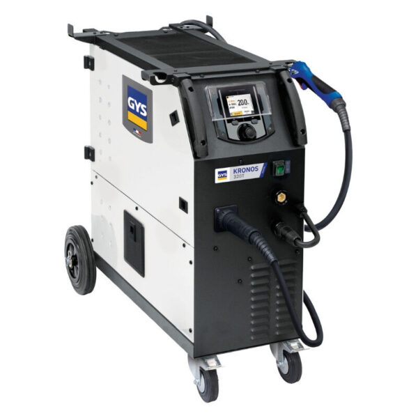 Poste GYS Kronos 320T multiprocédé triphasé pour soudage MIG/MAG, MMA et TIG