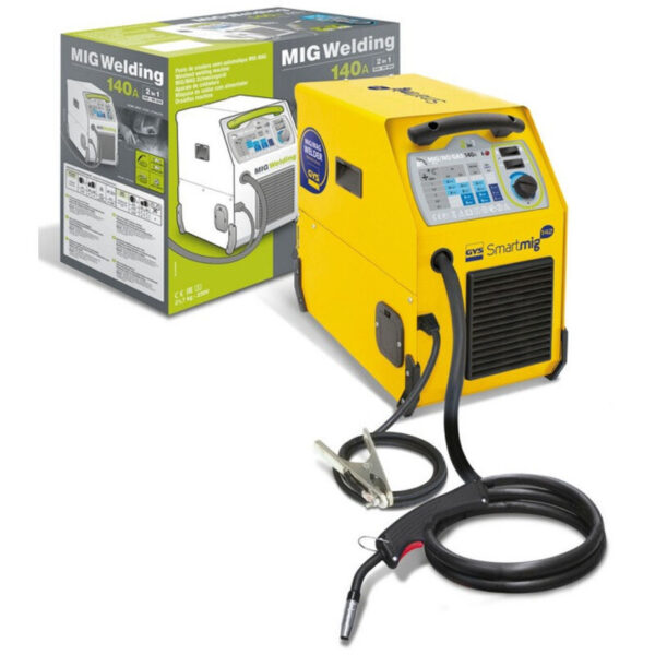 Poste MIG-MAG GYS SmartMIG 142 portable avec torche fixe et interface SMART